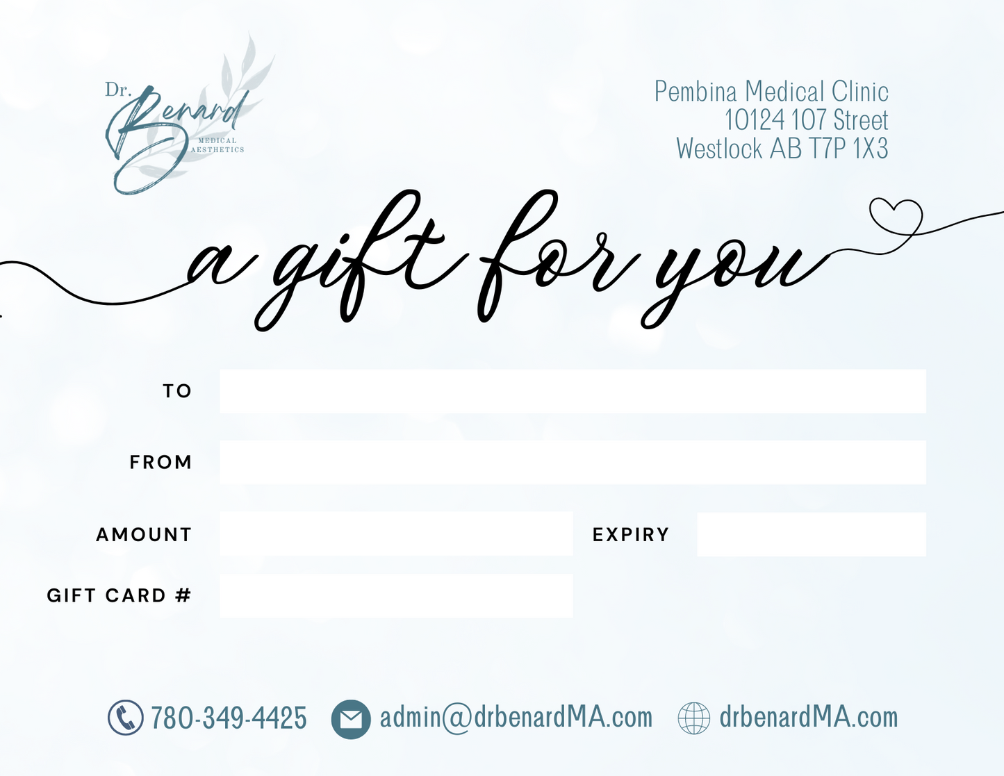 Gift Cards - IN STORE PICK UP ONLY